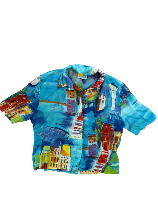 Painting Button Up Shirt