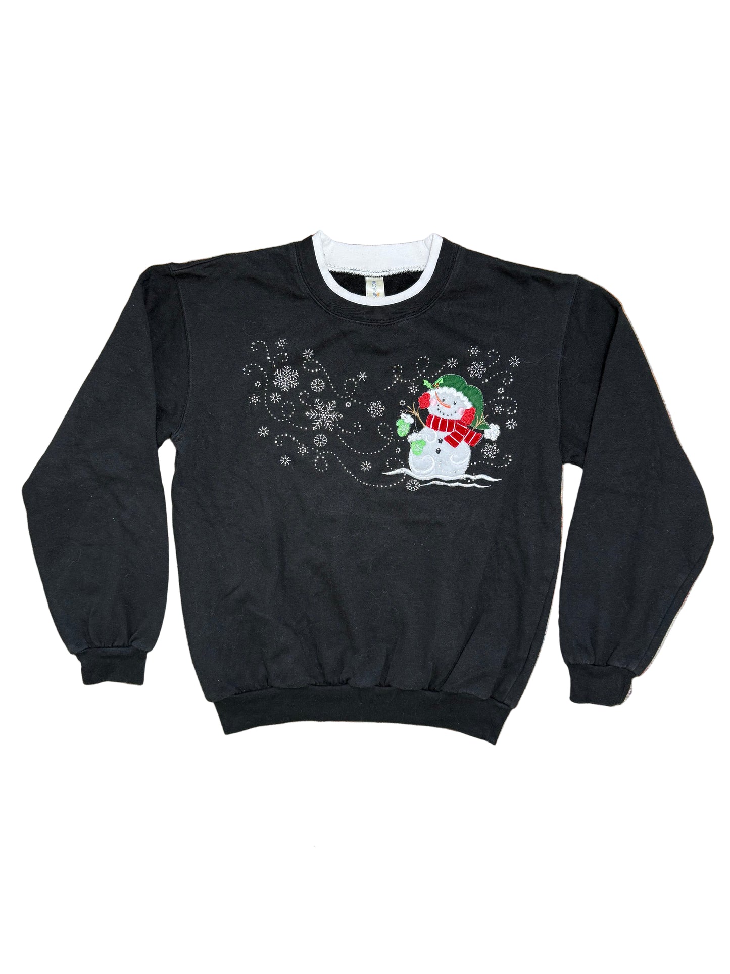 Vintage Morning Sun Snowman Crewneck