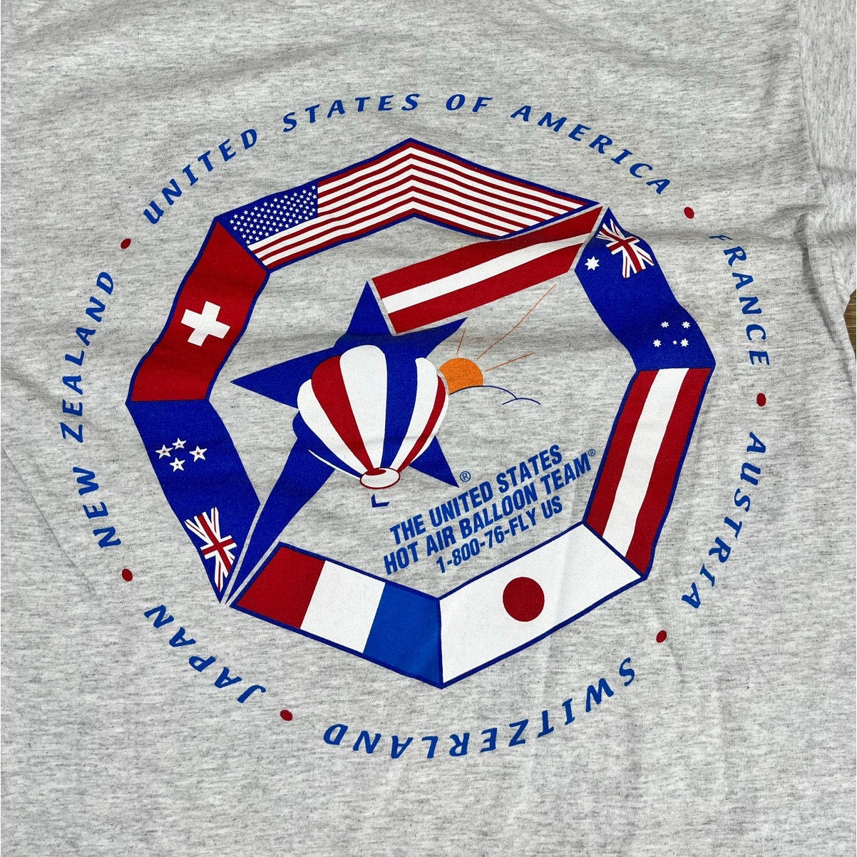 United States Hot Air Balloon Team Tee