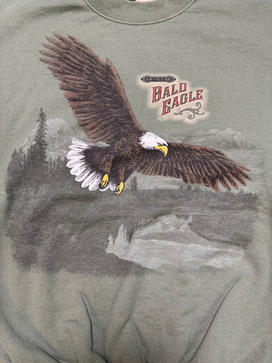 American Bald Eagle Crewneck