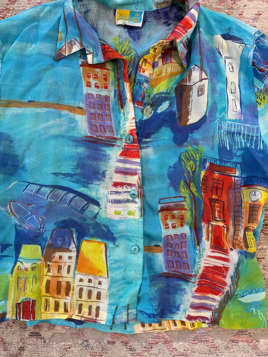 Painting Button Up Shirt