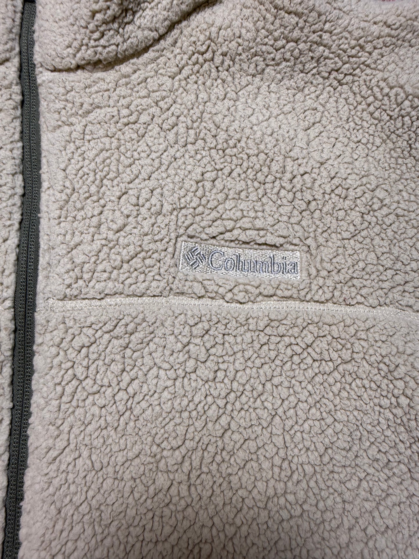 Columbia Sherpa Tan Full Zip