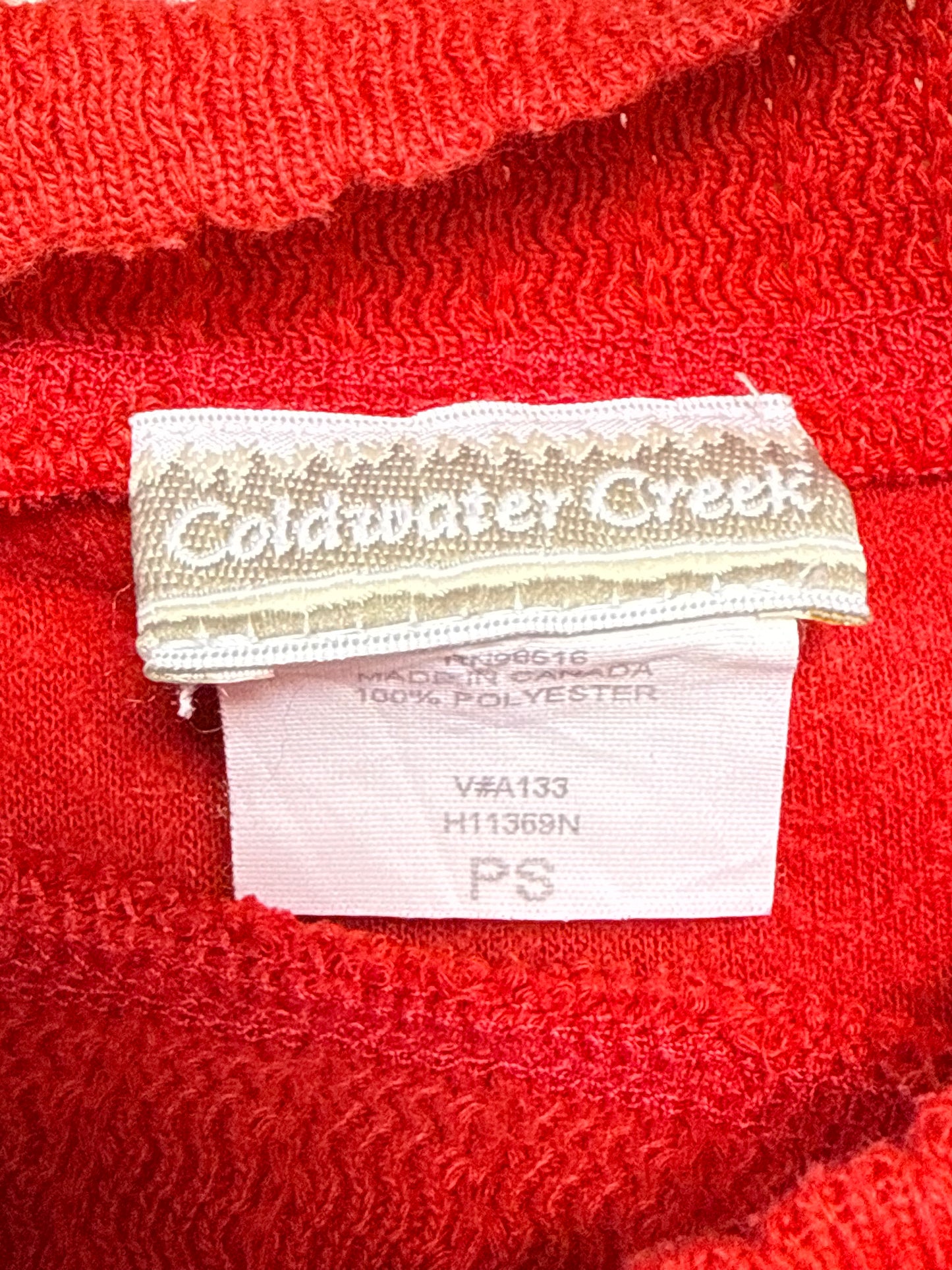 Coldwater Creek Snowflake Fleece
