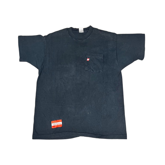 Vintage Winston Cigarettes Pocket T Shirt "Nascar Winston Cup Series" Black