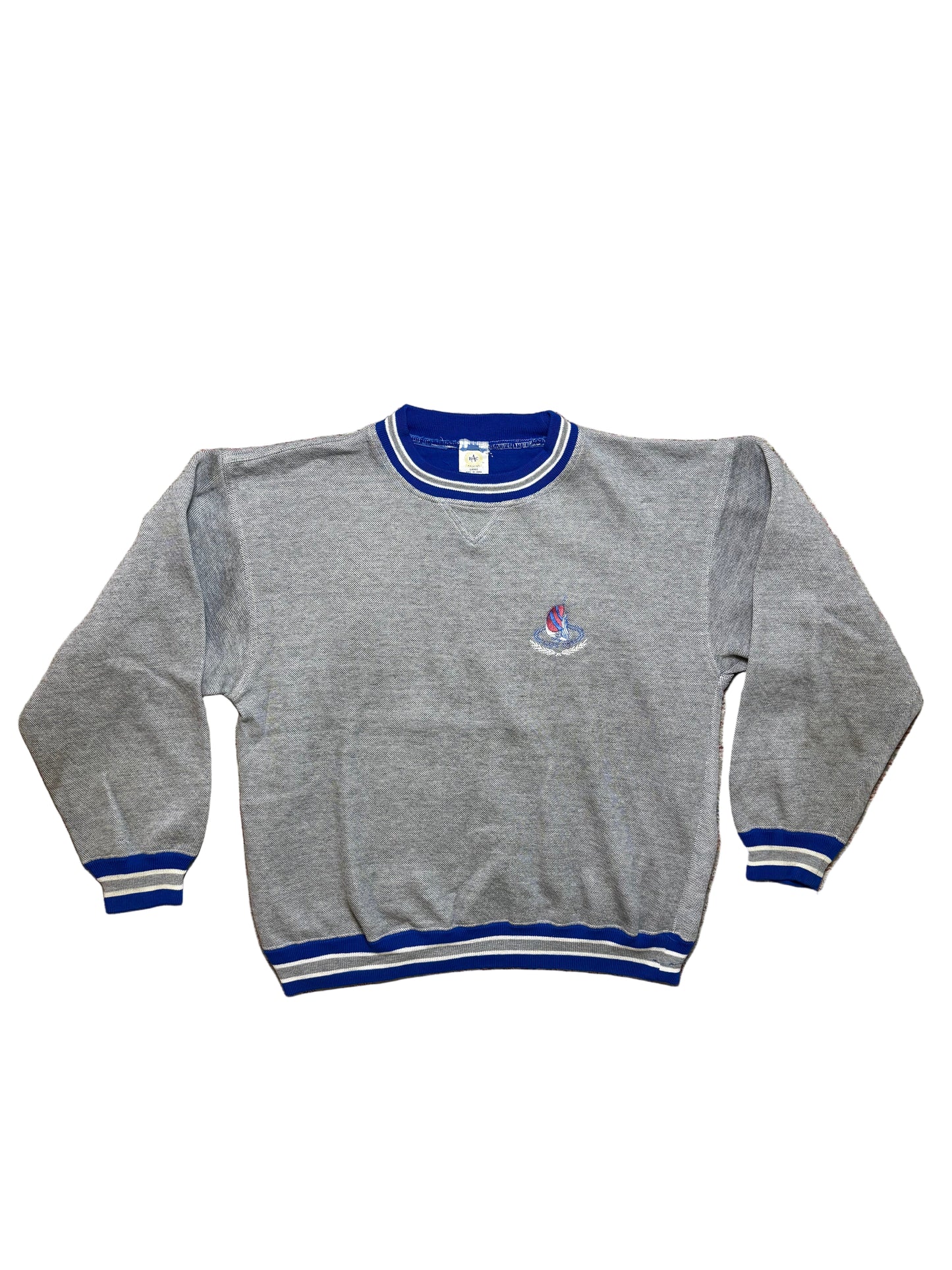 Vintage Cape Cod Striped Crew Neck