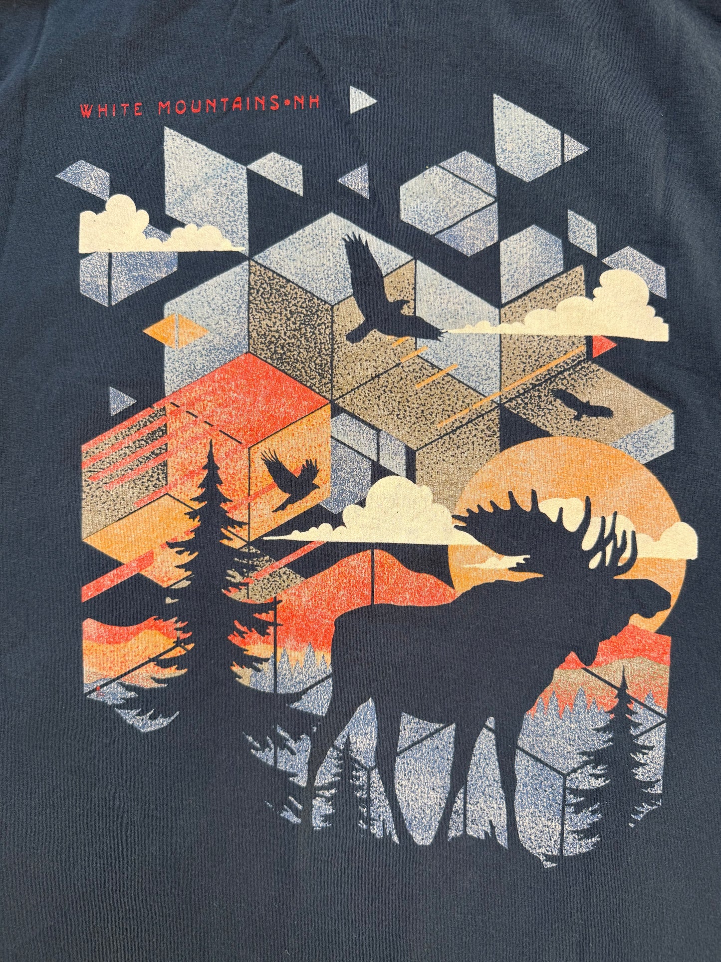 White Mountains New Hampshire Graphic Tee