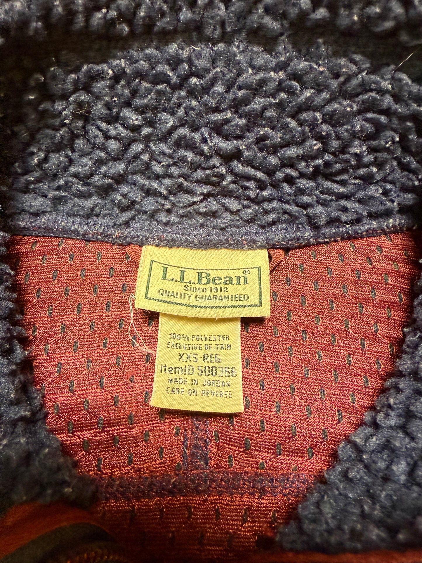 LL Bean Sherpa Fleece