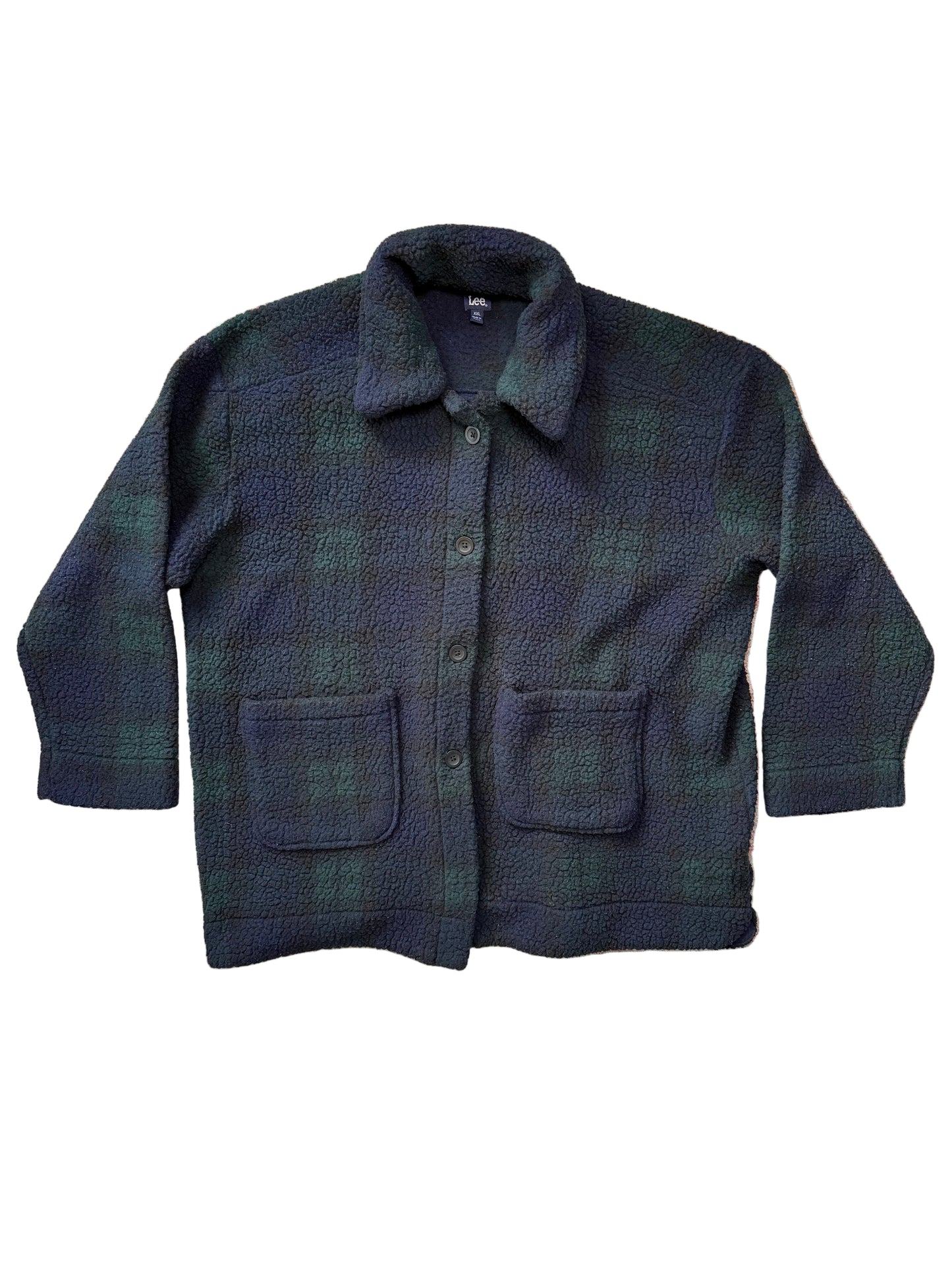 Vintage Lee Sherpa Button Sweater