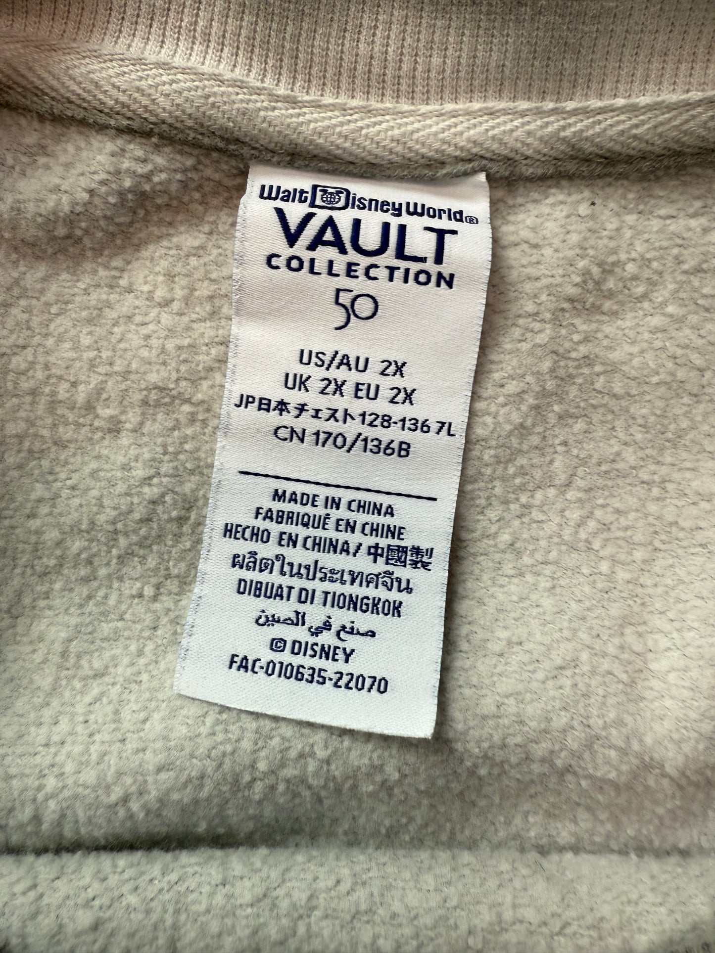 Walt Disney World Vault Collection Crewneck