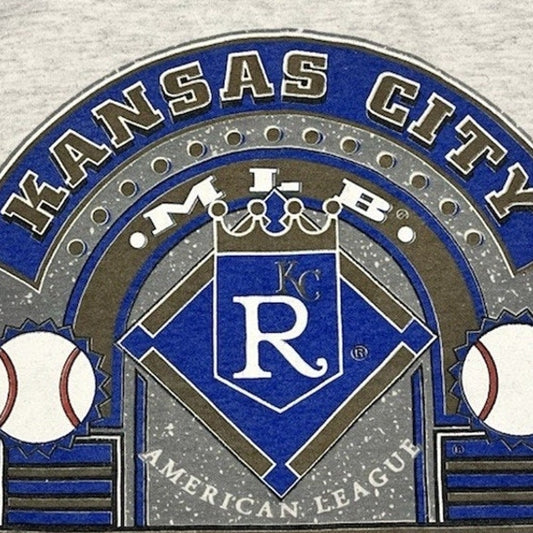 Vintage 1996 Kansas City Royals Logo 7 Tee
