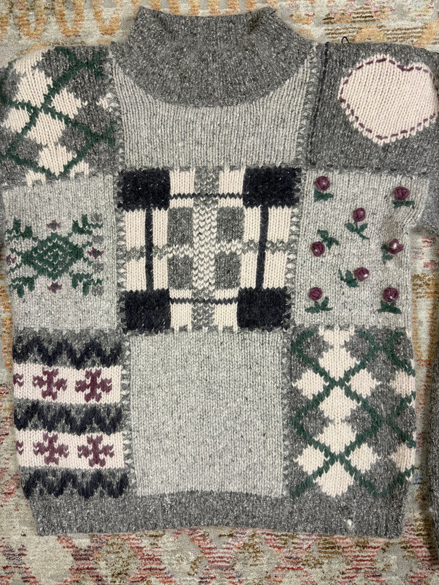 Vintage Granny ID Distinctions Sweater