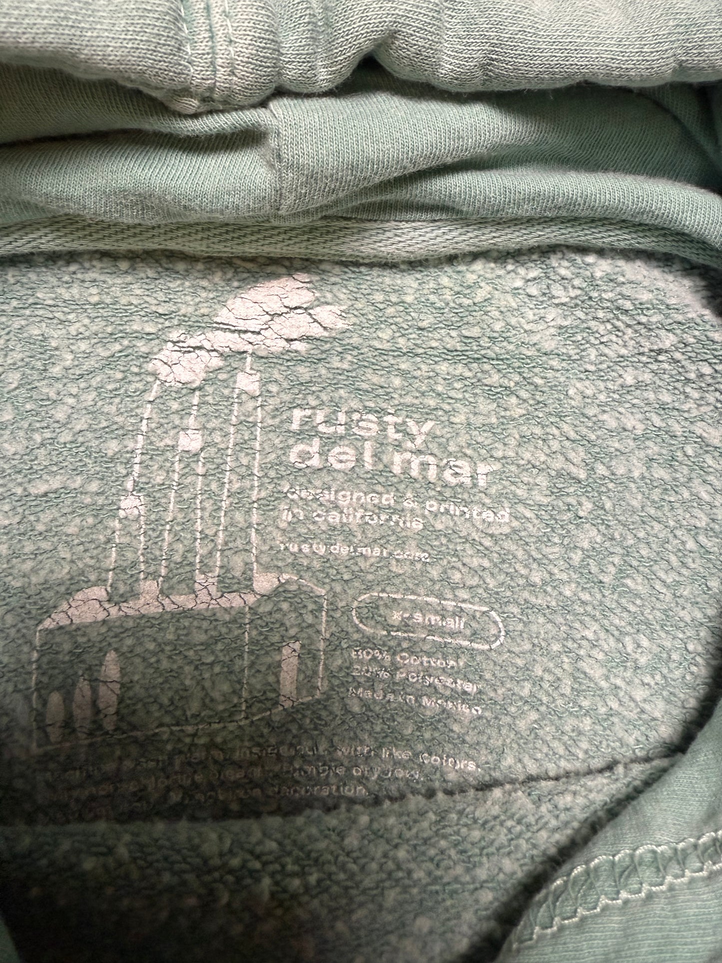 Rusty Surfboards Del Mar CA Hoodie