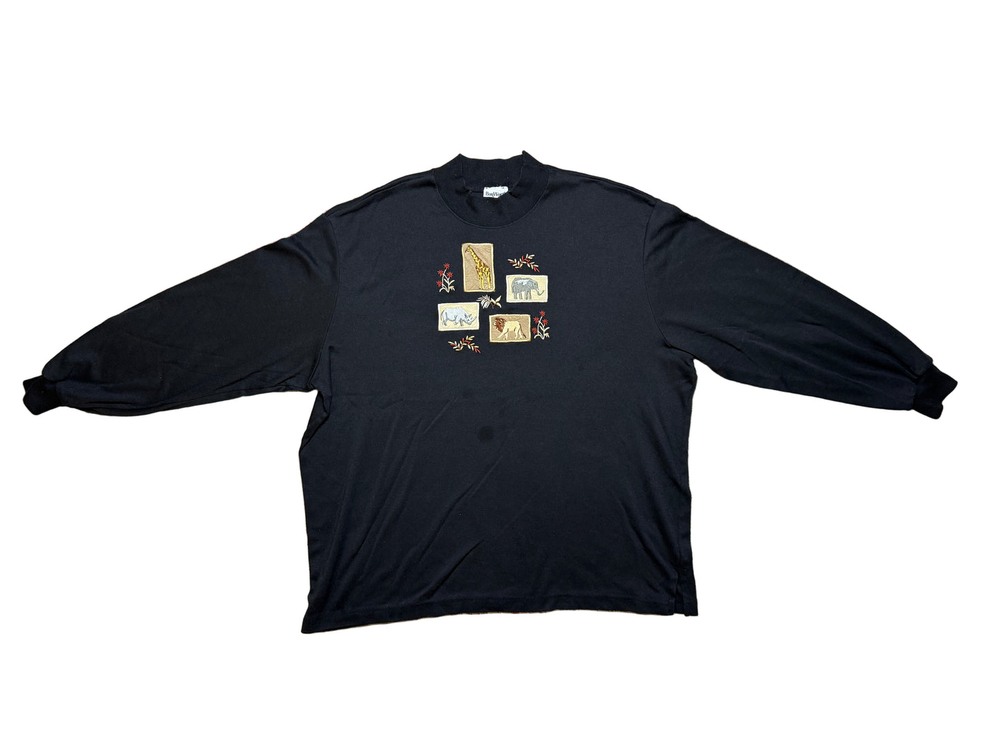 Vintage Safari Animal Long Sleeve T-Shirt