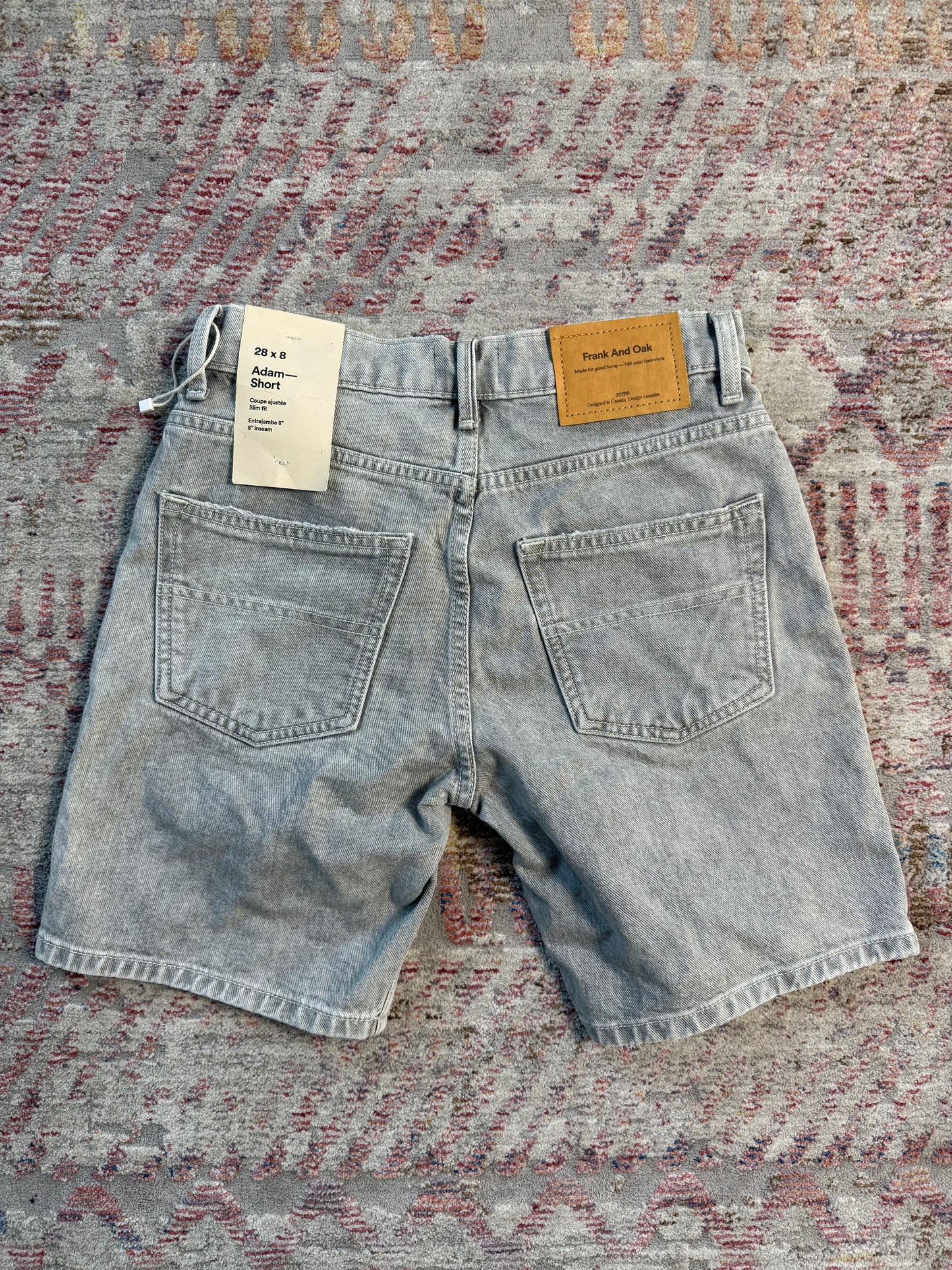 Frank & Oak Grey Shorts