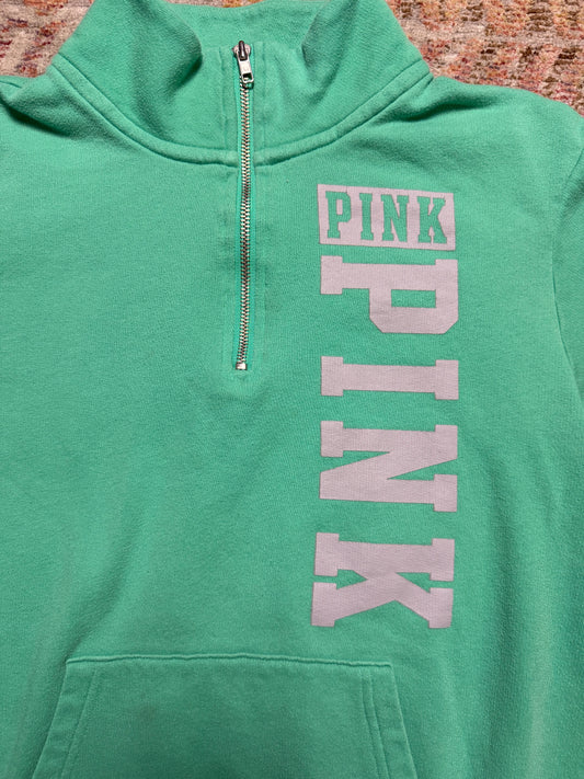 Victoria’s Secret PINK 1/4 Zip Crewneck