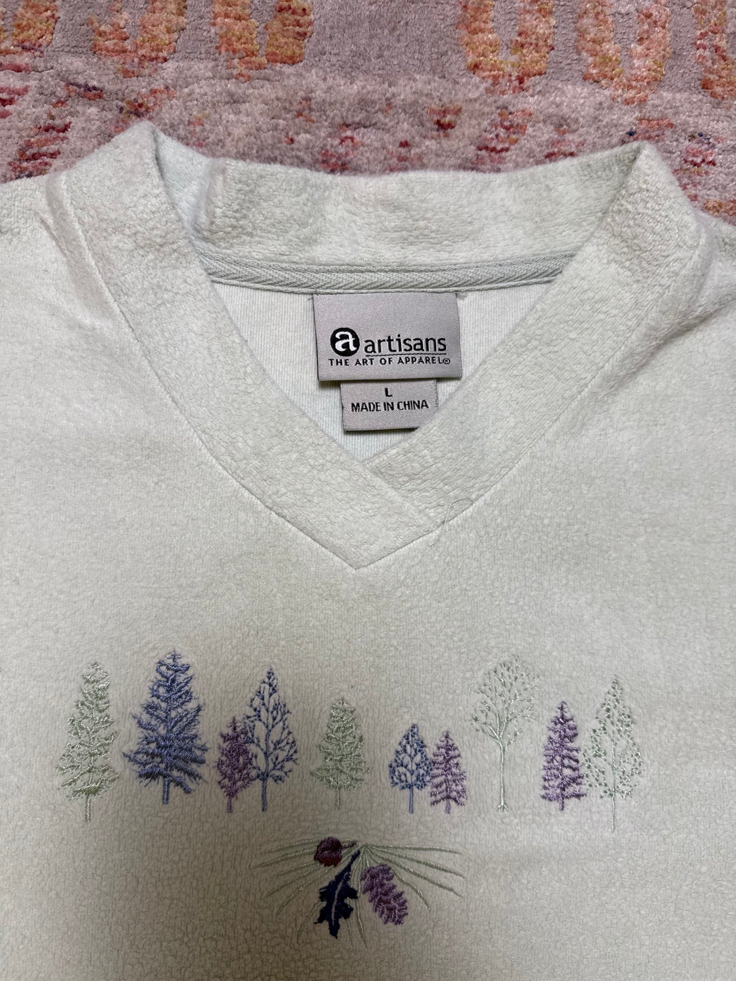 Vintage Winter Granny Fleece