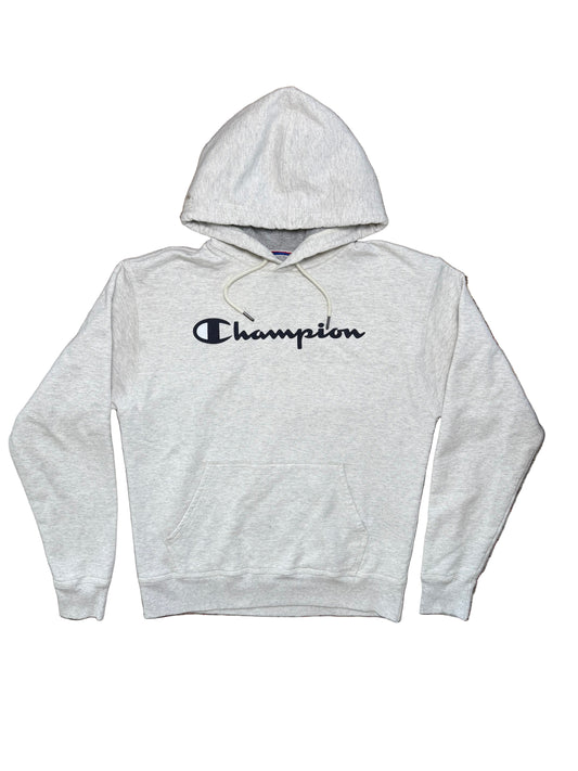 Champion Spelled Out Logo Hoodie