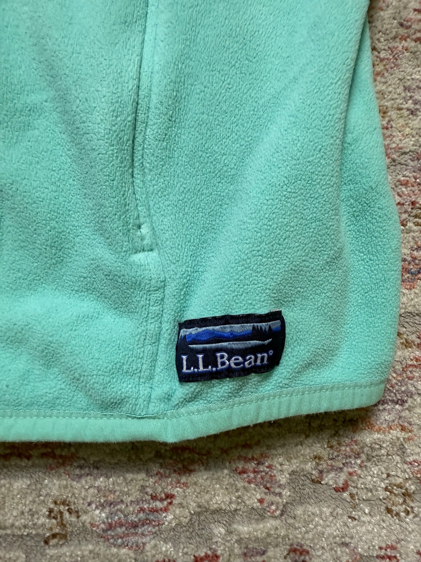 LL Bean Aqua Fleece