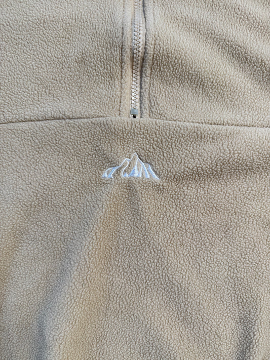 Mountain 1/4 Zip Tan Fleece