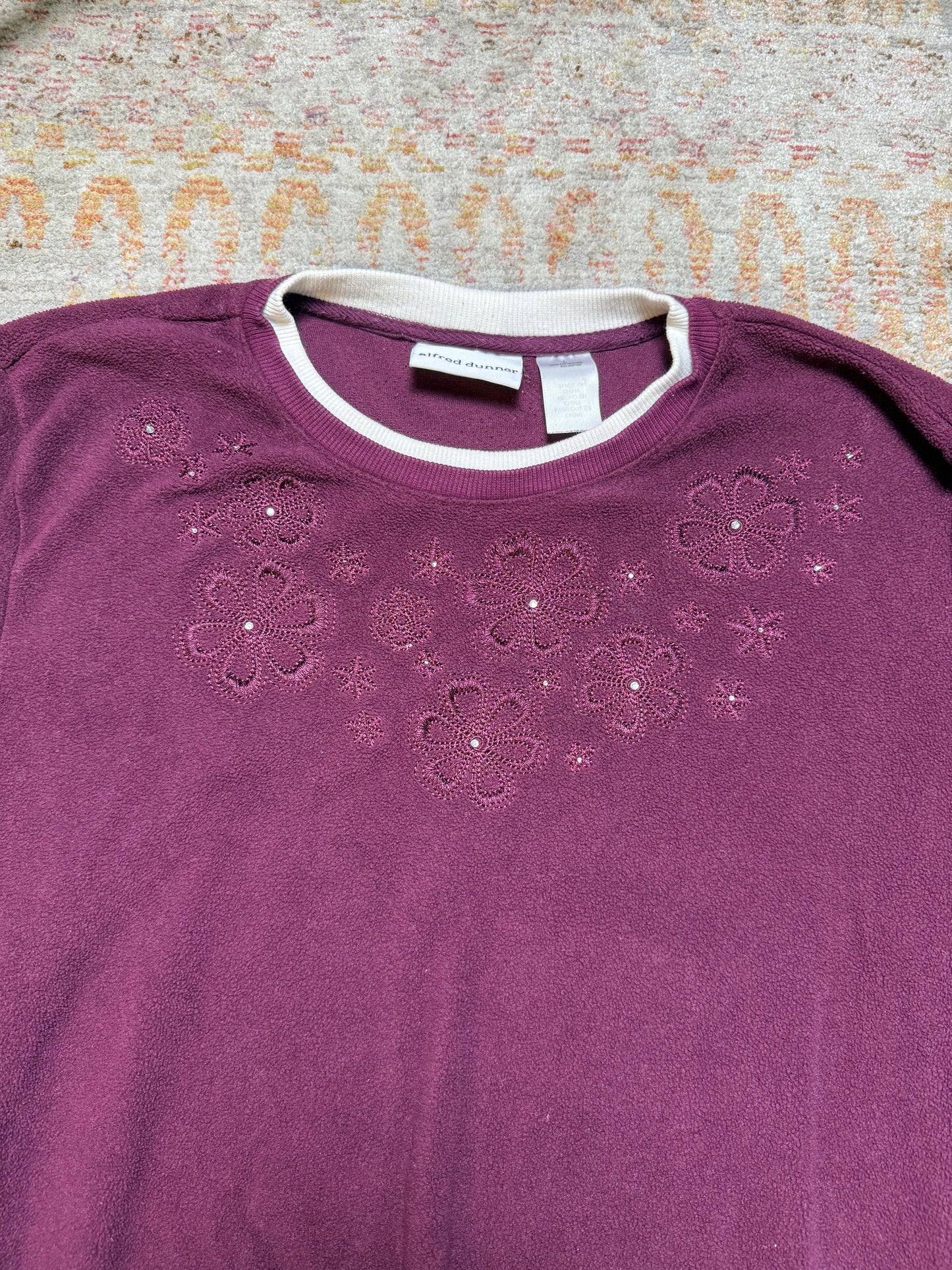 Floral Granny Crewneck