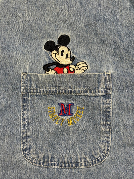 Disney Simply Mickey Denim Shirt