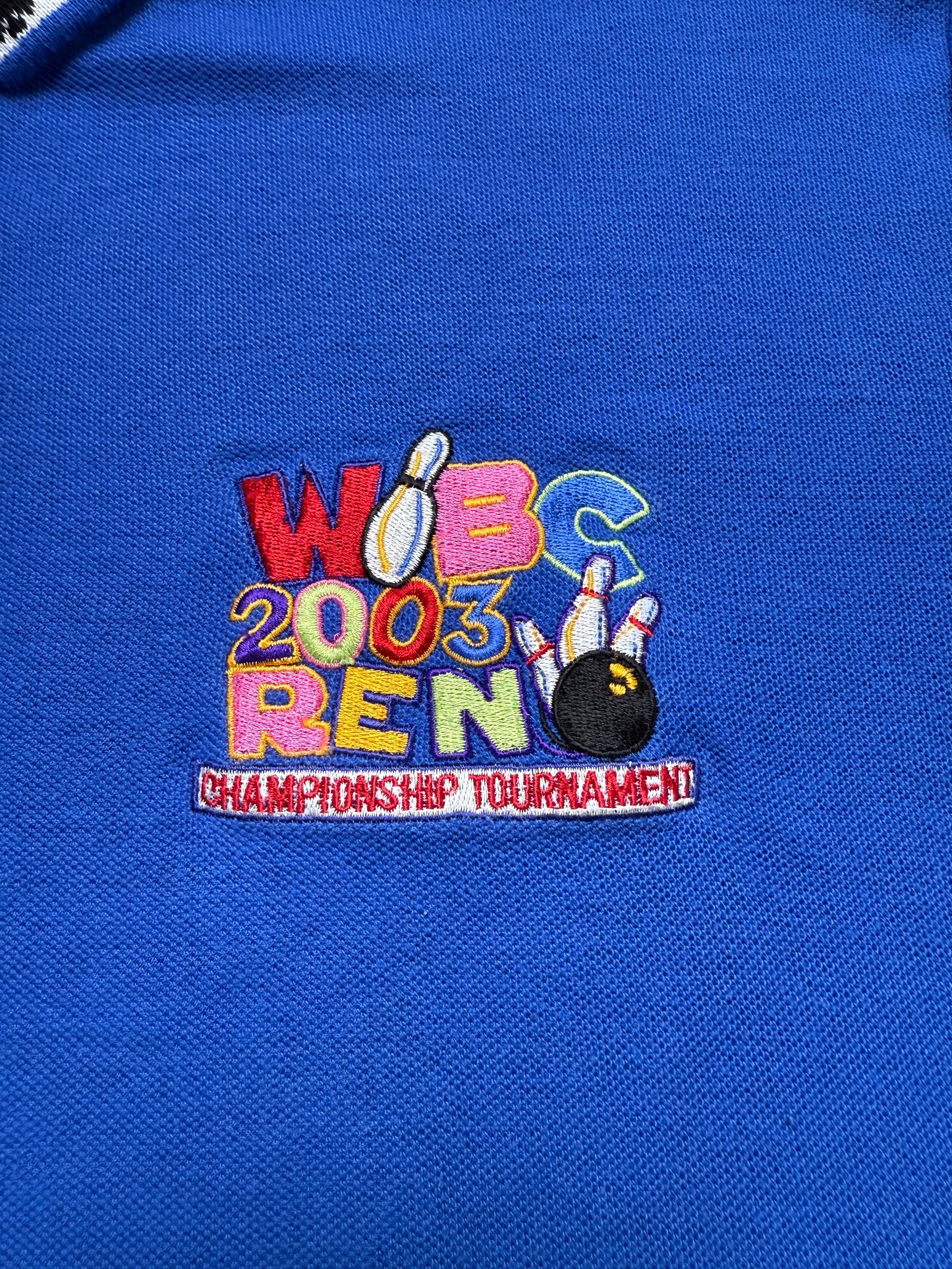 Vintage Bowling Tournament Women's Collared Shirt