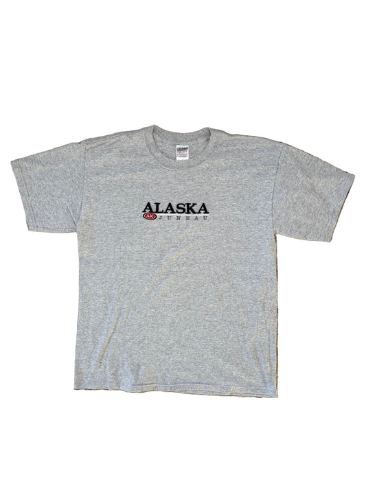 Vintage Juneau Alaska Embroidered T Shirt
