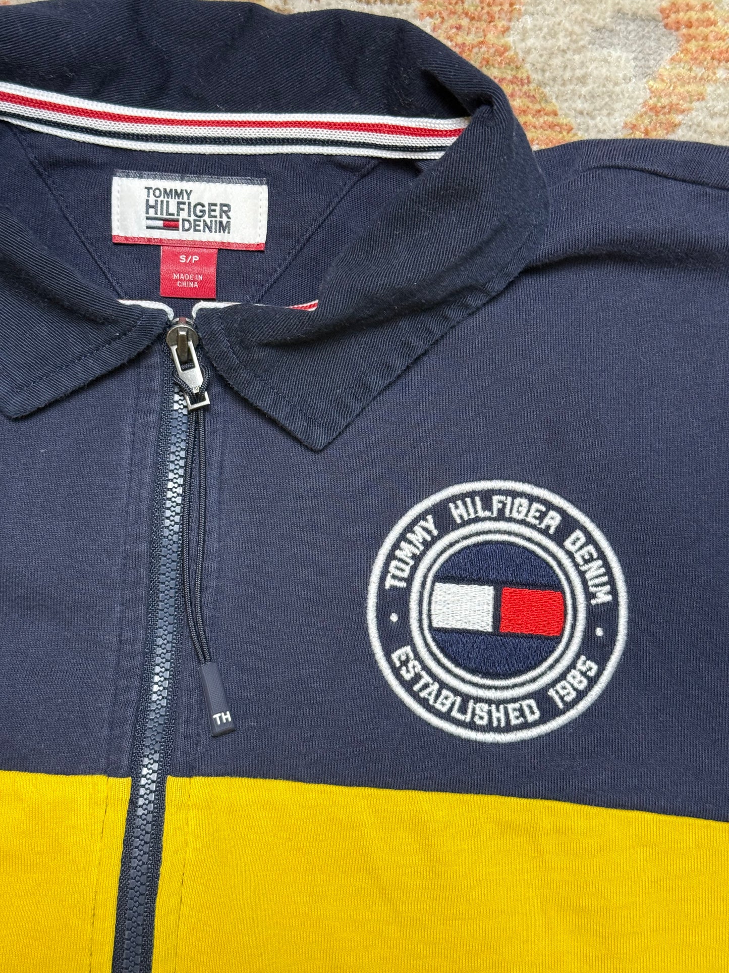 Tommy Hilfiger Denim Color Block Dress