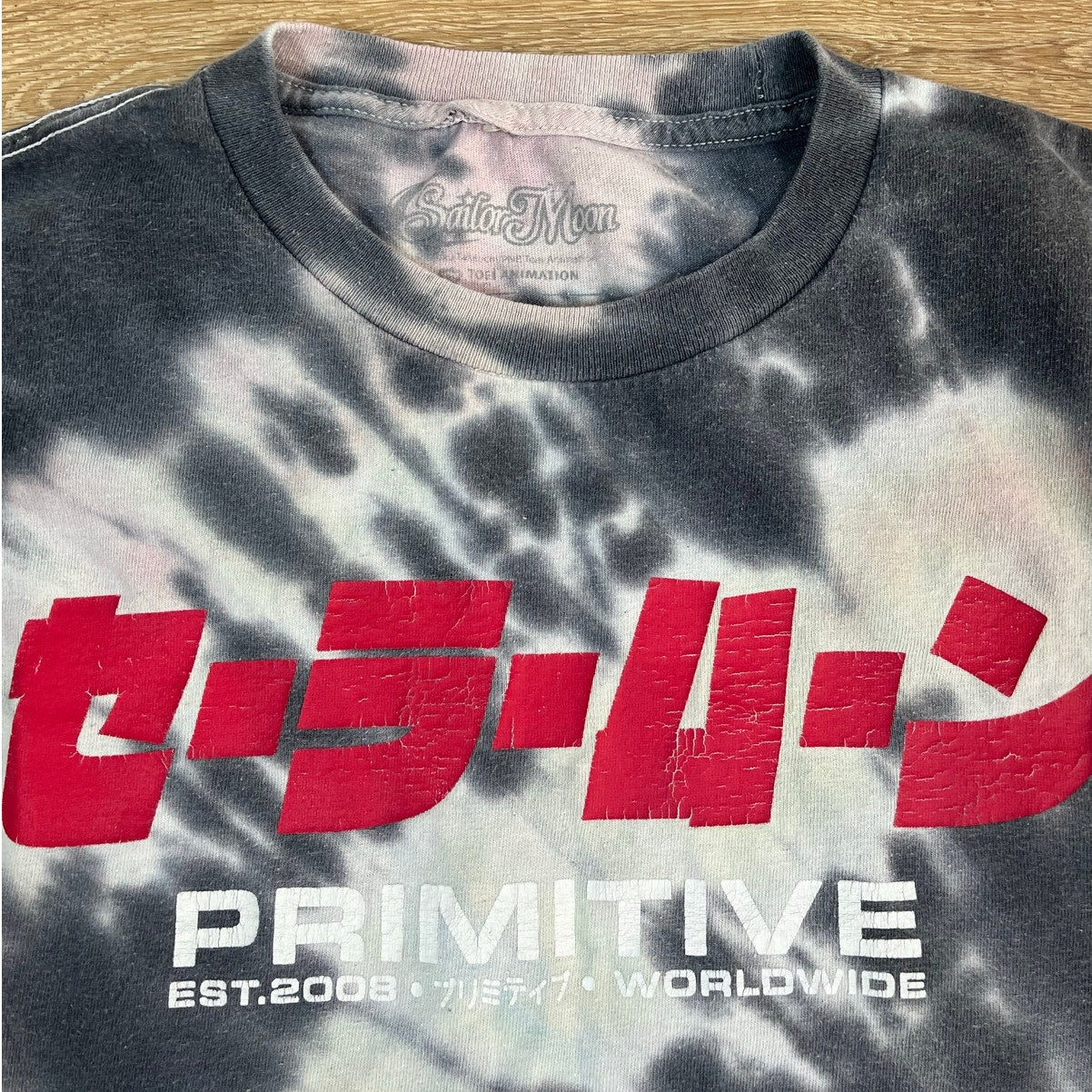 Primitive X Sailor Moon Collab Tie Dye Tee