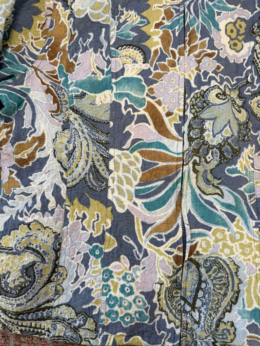 Chico’s Patterned Full Zip Jacket