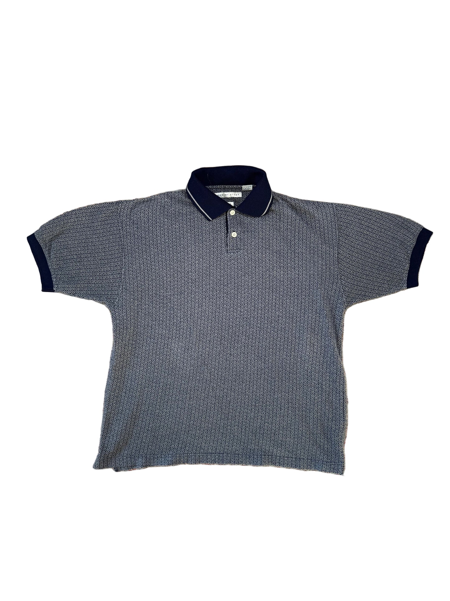 Robert Stock Textured Polo