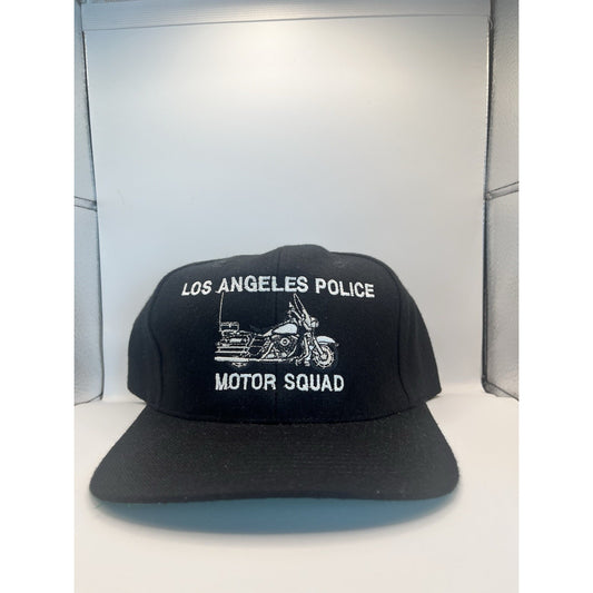 Vintage LAPD Motor Unit Snapback Hat