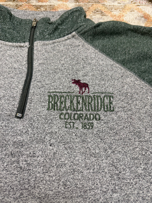 Breckenridge Colorado 1/4 Zip Fleece