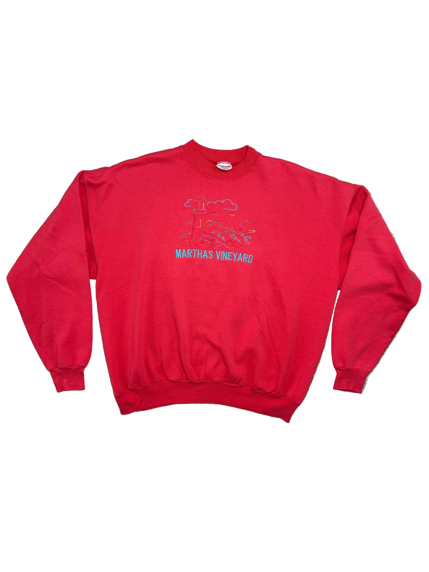 Vintage Martha’s Vineyard Embroidered Crewneck