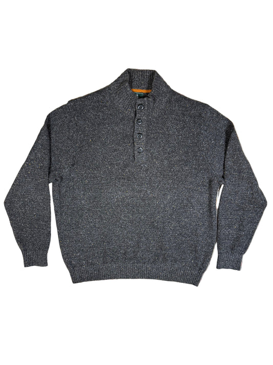 GH Bass & Co 1/4 Button Sweater