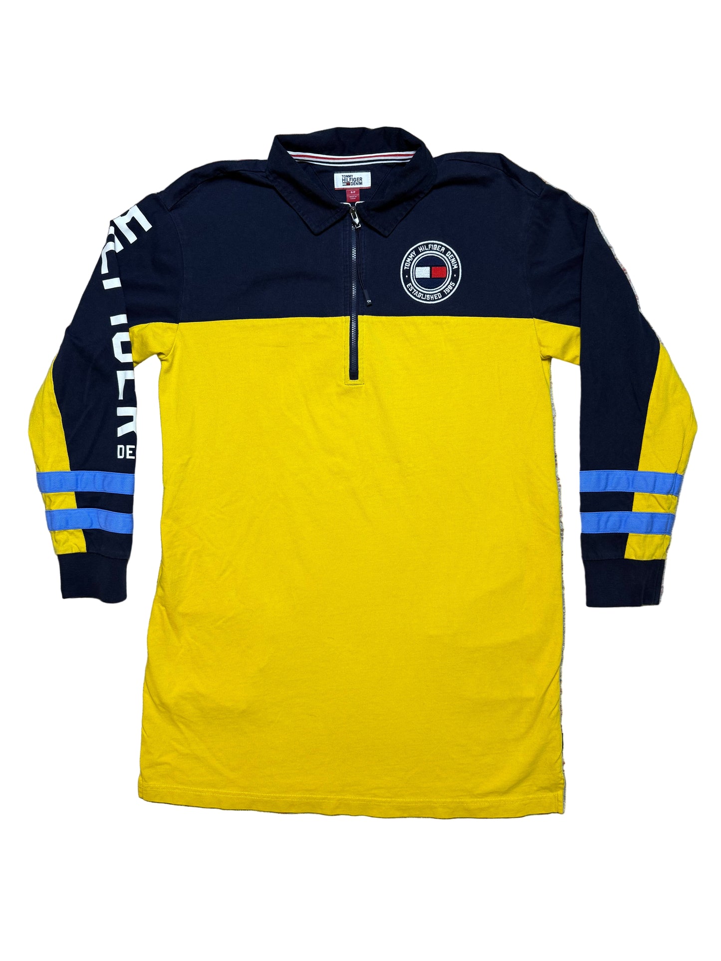 Tommy Hilfiger Denim Color Block Dress