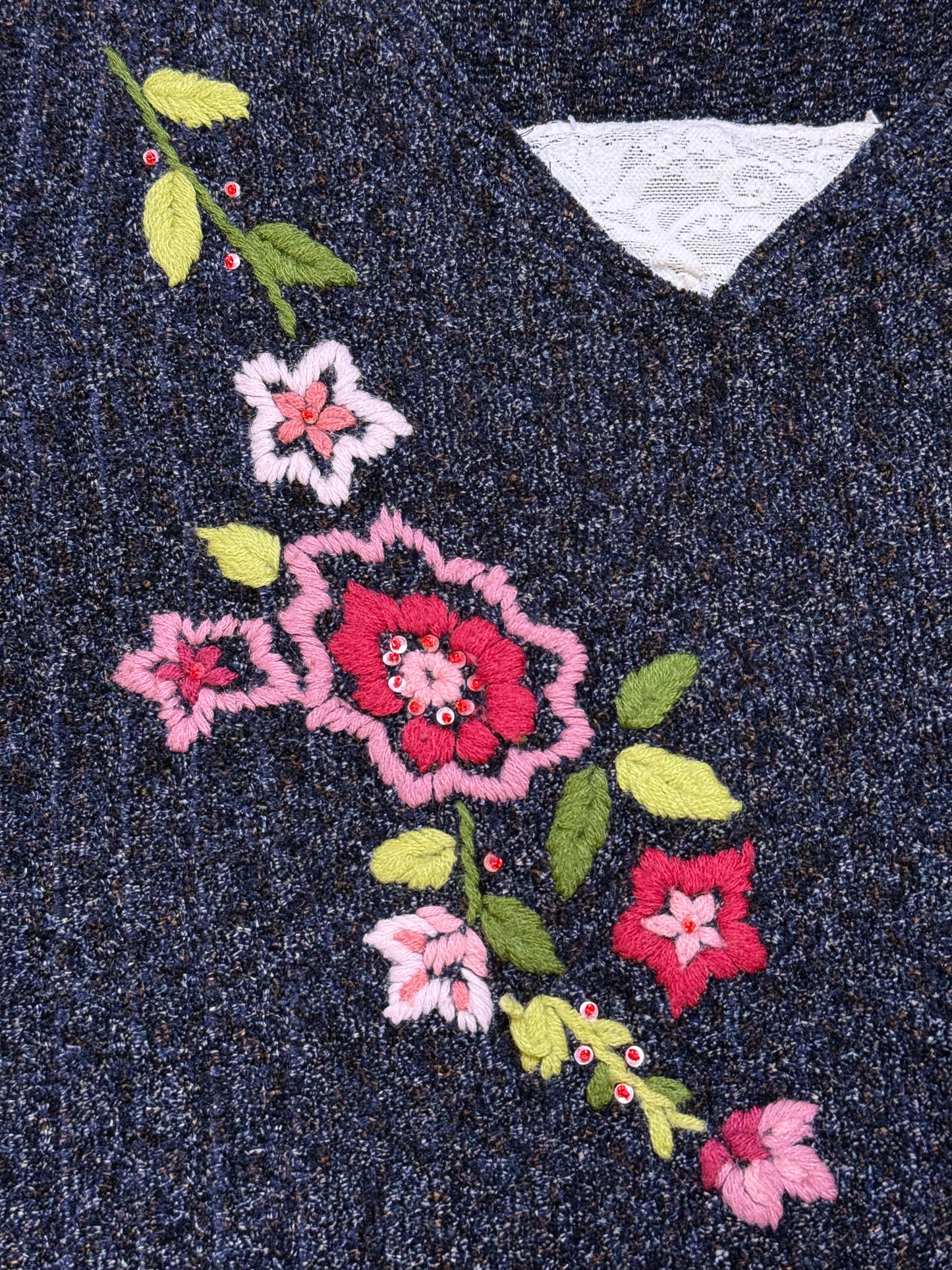 Floral Lightweight Sweater