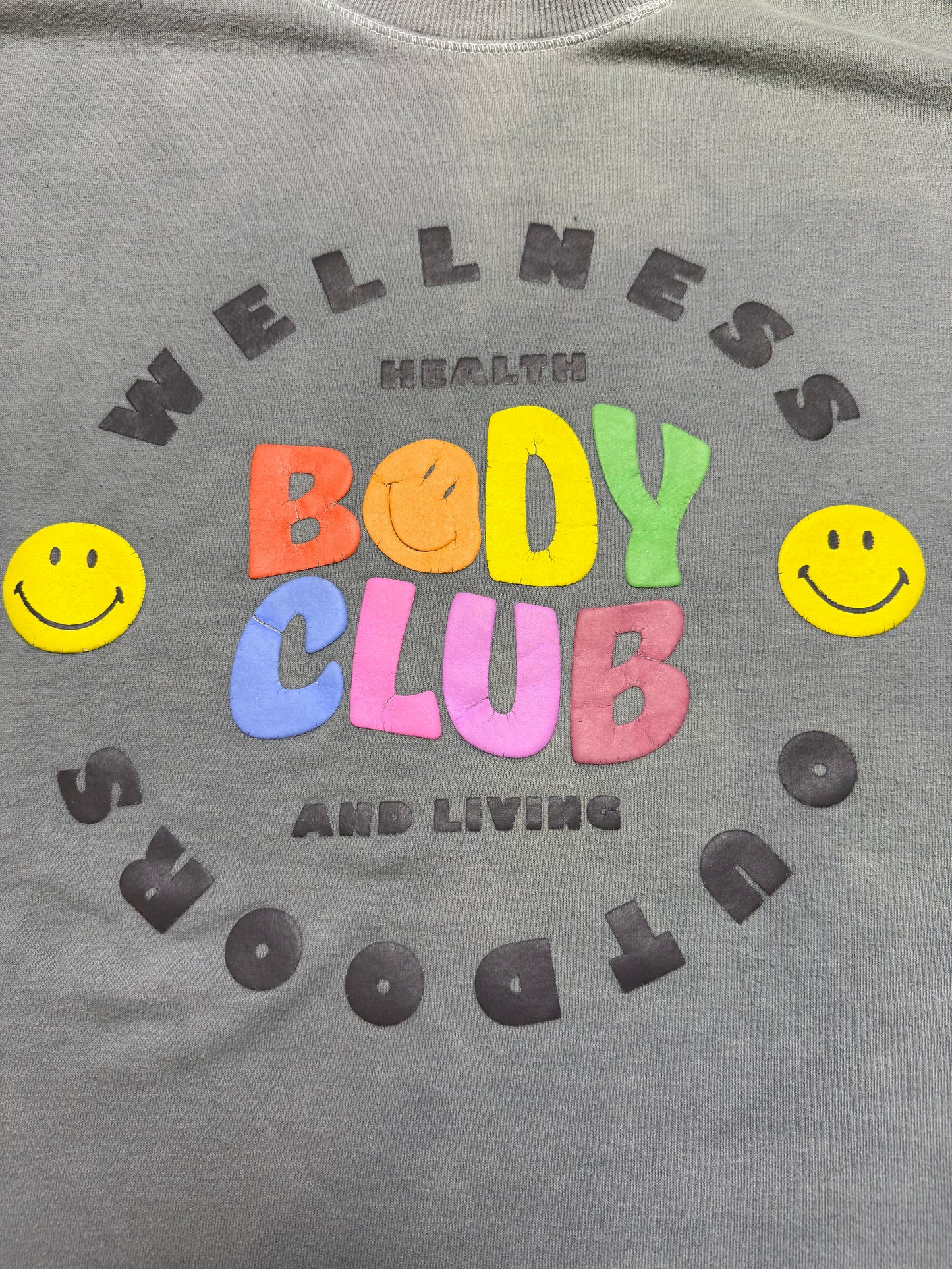 Body | Smiley Wellness Outdoors Body Club Crewneck