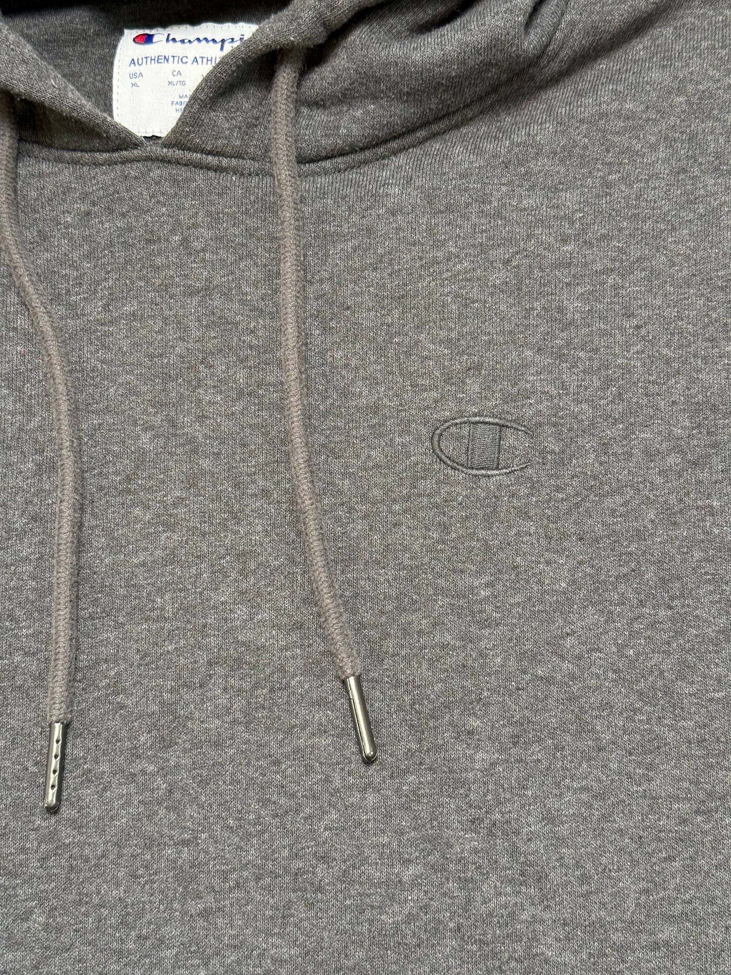 Champion Small Logo Embroidered Hoodie