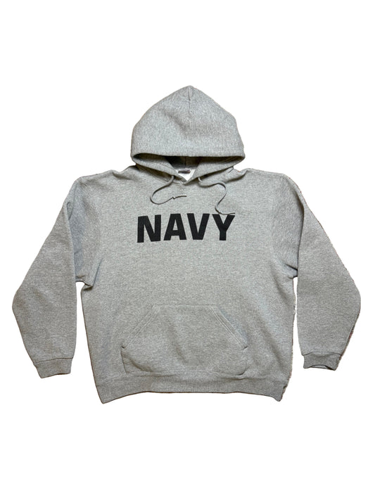‘Navy’ Grey Hoodie