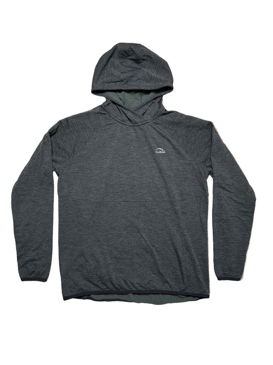 LL Bean Dark Heather Grey Hoodie