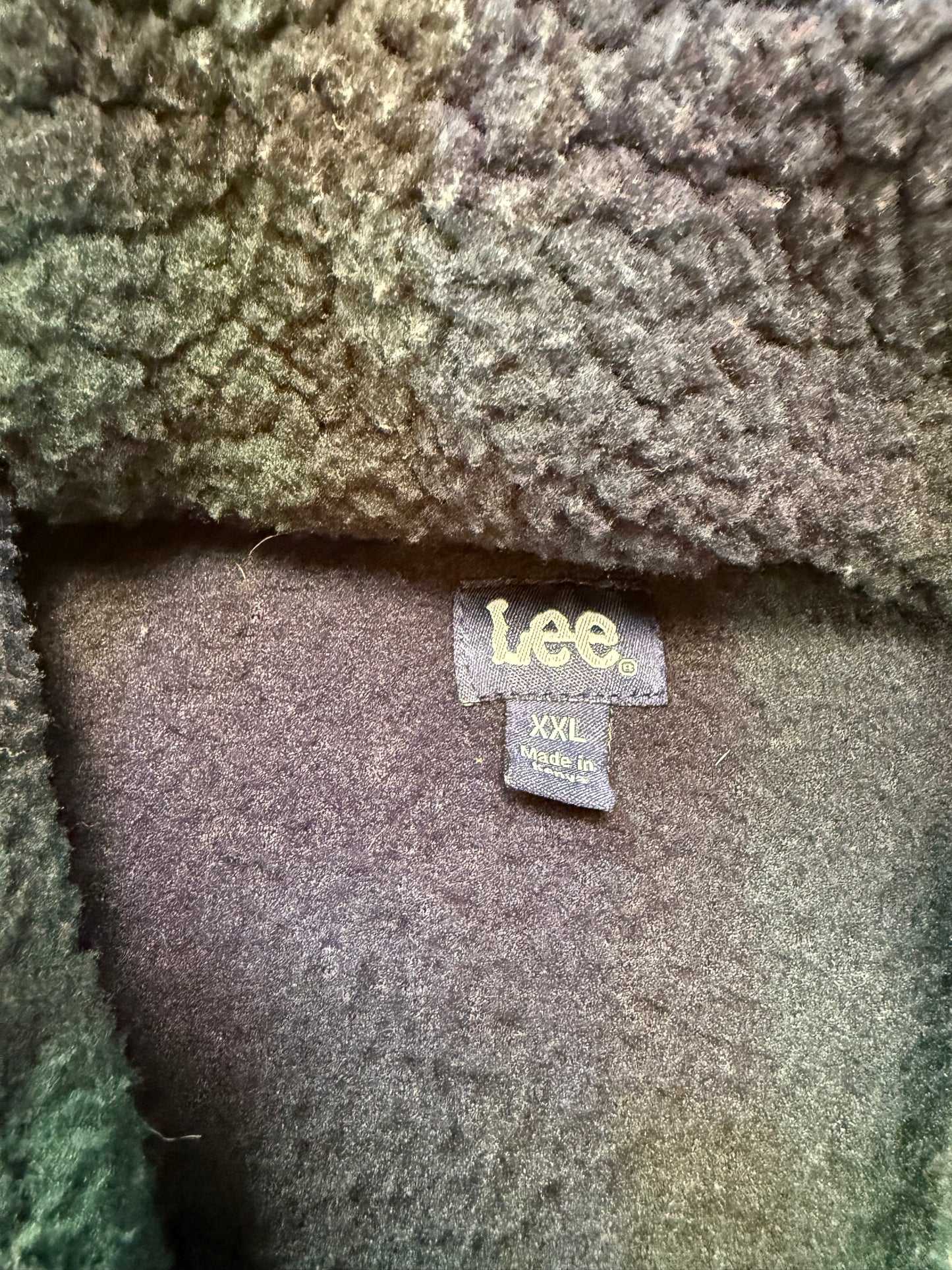 Vintage Lee Sherpa Button Sweater