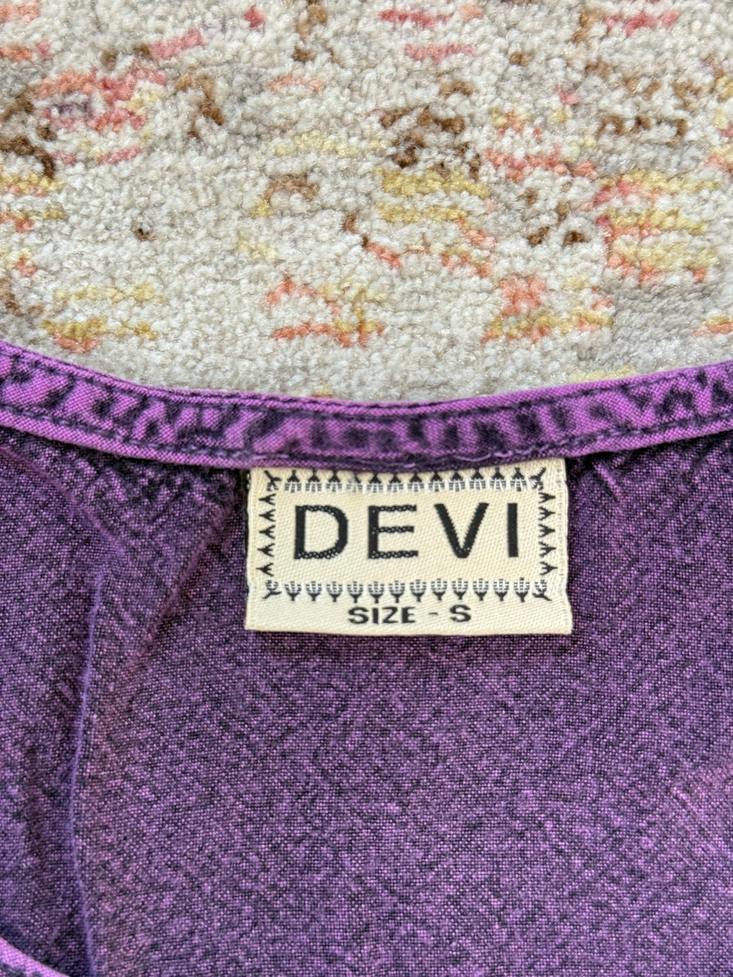 Vintage Devi Granny Style Shirt