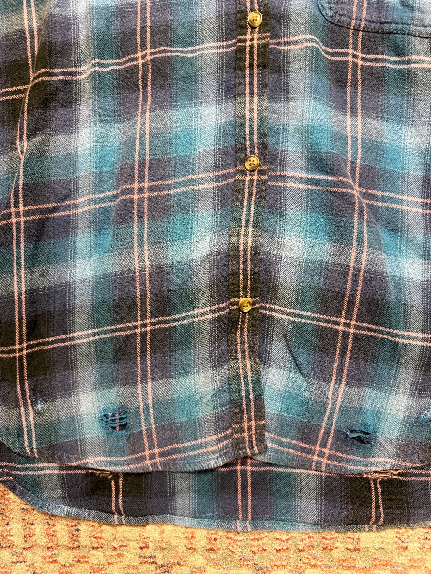 American Eagle Destroyed Women’s Flannel