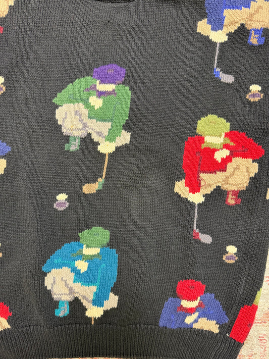 Vintage Northern Isles Golf Sweater