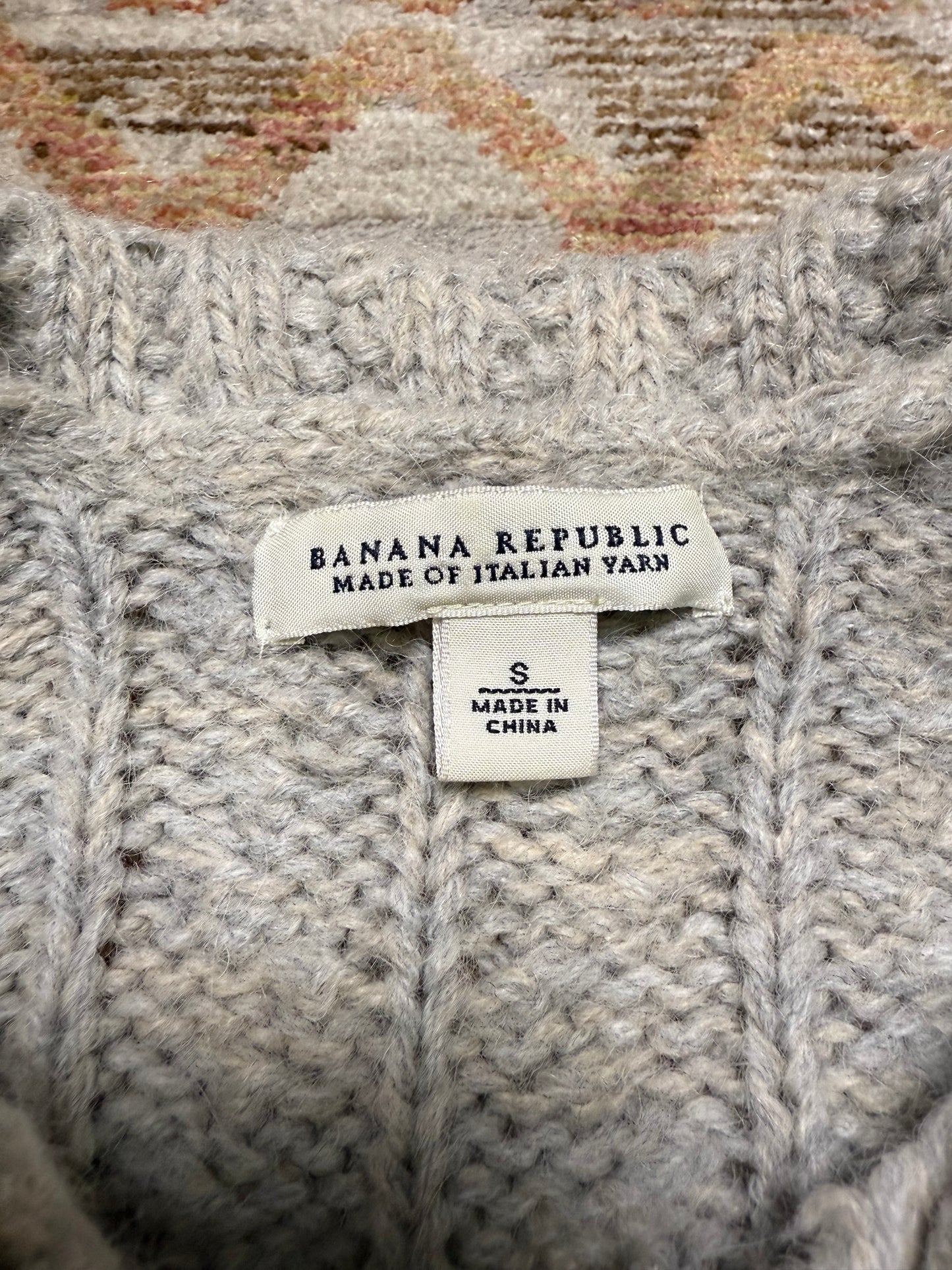 Banana Republic Knit Fringe Sweater Vest