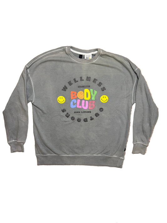 Body | Smiley Wellness Outdoors Body Club Crewneck