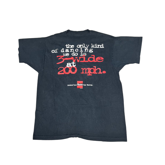 Vintage Winston Cigarettes Pocket T Shirt "Nascar Winston Cup Series" Black