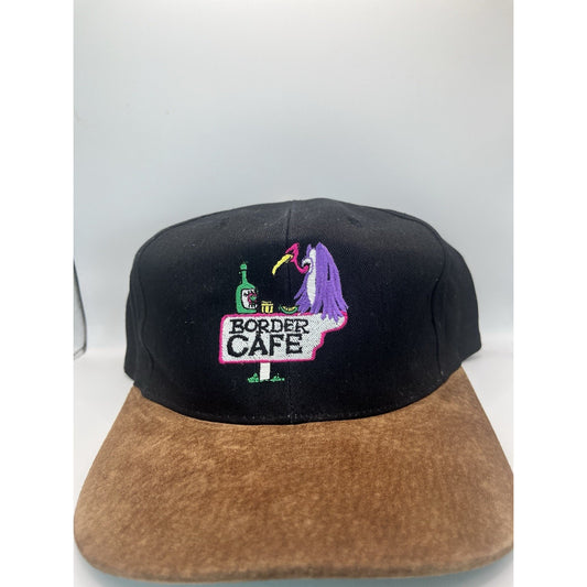 Vintage On The Border NYC Hat Leather Strapback