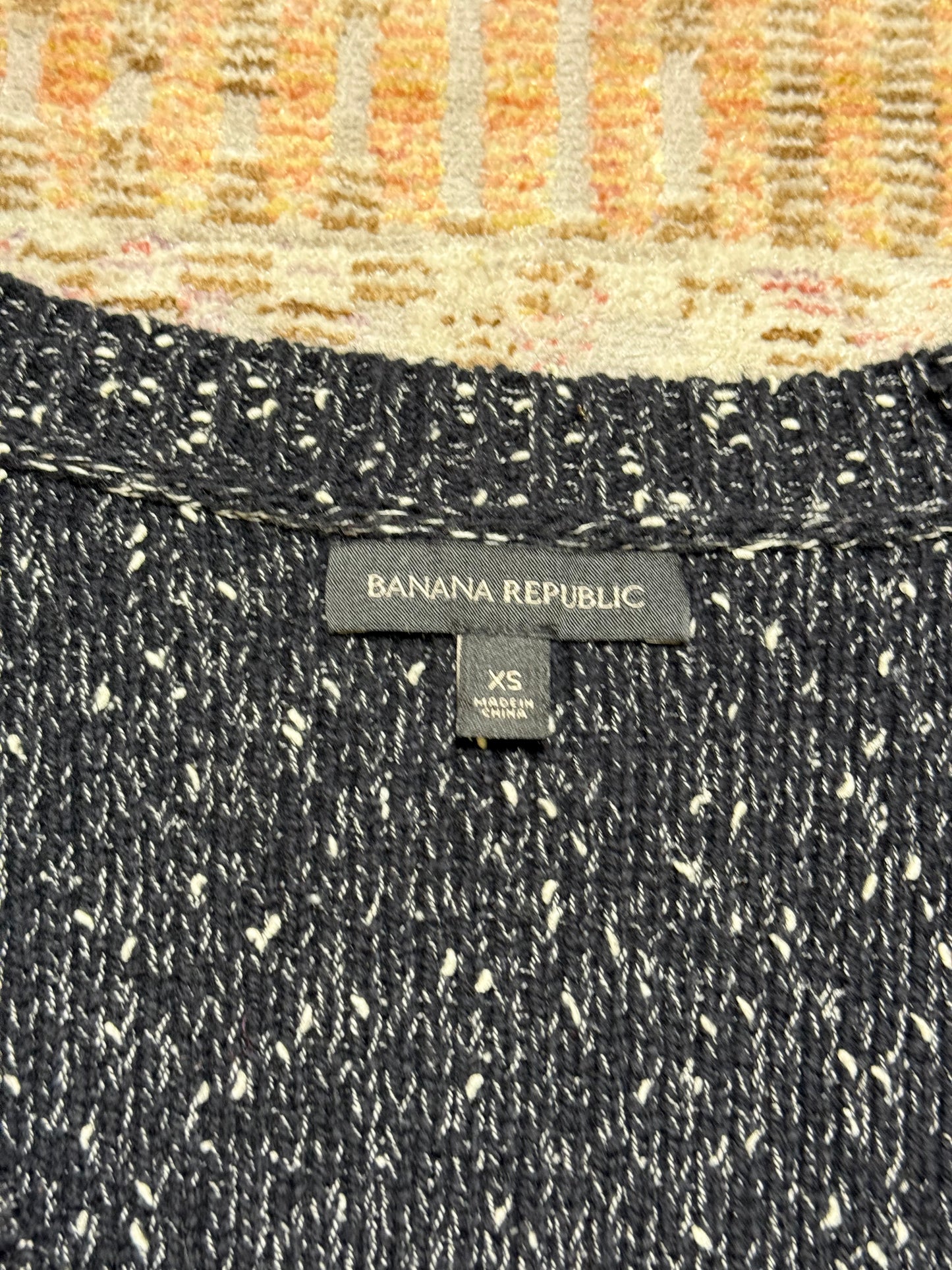 Banana Republic Speckled V Neck Sweater